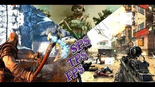 الفرق بين منظور اللاعب الاول والثاني والثالث ( FPS, SPS, TPS )