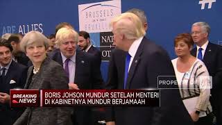 PM Inggris, Boris Johnson Mengundurkan Diri