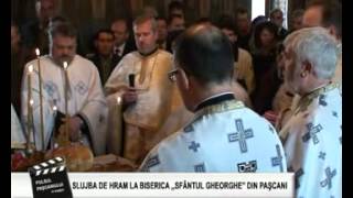 SLUJBA DE HRAM LA BISERICA SF GHEORGHE DIN CARTIERUL FANTANELE PASCANI