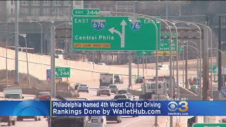 Philly Ranked 4th Worst City For Driving