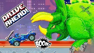 Открыли Новую Машину Хот Вилс Sting Rod в Drive Ahead без Динозавра - игра про сражения тачек