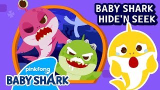 Zombie Shark Family Hide and Seek | Baby Shark Hide and Seek Story 