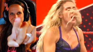 WWE Raw Shayna vs Charlotte 9/13/21
