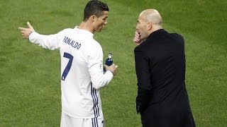 Ronaldo sagt zu Zidane: "F*ck Dich"!