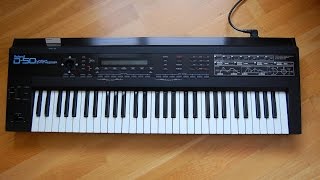 ROLAND D50 MIDI OUT AND SOUND 1