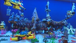 LEGO Shipwreck in my Deep Sea Exploration display! ⚓?