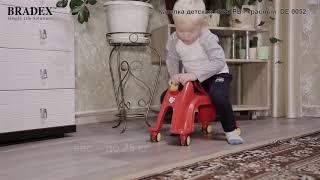 Каталка детская «ВИХРЬ» Bradex красная DE 0052