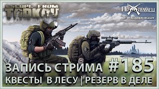 Квесты в Лесу и Меченки на Резерве | Escape from Tarkov | Стрим #185