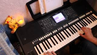"Подмосковные вечера" на Yamaha PSR S750.