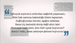 Mehmet Akif Şiirleri -9 "Zulmü Alkışlayamam"