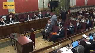 JUDICI PROCÉS | Rufián nega la salutació a Santi Vila