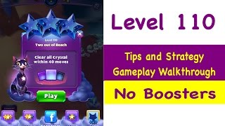 Bejeweled Stars Level 110 Tips and Strategy Gameplay Walkthrough No Boosters