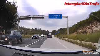 Aproape accident - LUPTA BMW-urilor romanesti in Bulgaria