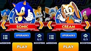 Sonic Dash SONIC VS CREAM Android iPad iOS Gameplay HD