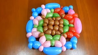 Плоские фигуры из воздушных шаров для моделирования (ШДМ)