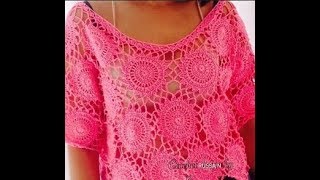 Модели Летних Кофточек Крючком - 2018 / Models of Summer Blouses Crochet