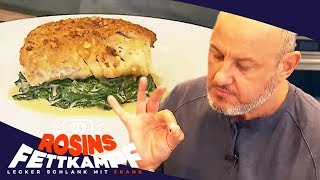 Seelachsfilet mit Ingwerkruste à la Frank Rosin | Rosins Fettkampf | Kabel Eins