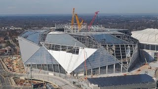 MB Stadium Construction Time-Lapse - January 2017