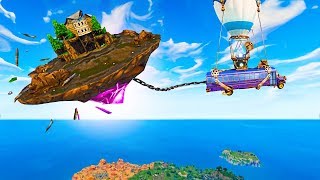 How To MOVE The FLOATING ISLAND in Fortnite Battle Royale (Fortnite Season 6)