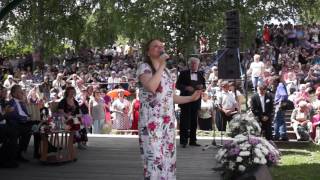 Марина Девятова на 46 Лермонтовском фестивале  в Тарханах 01.06. 2017 г.
