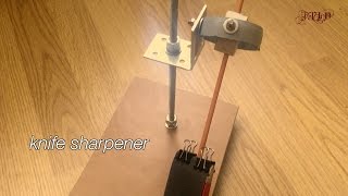 DIY $5 Knife Sharpening System like APEX or Lansky from rubbish / Точилка для ножей из мусора