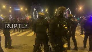France: 'Freedom Convoy' protester reportedly severely injured by tear gas in Paris