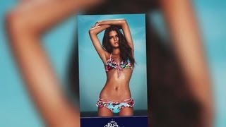 Kendall Jenner Models a Bikini For New Swimwear Range | Splash News TV | Splash News TV