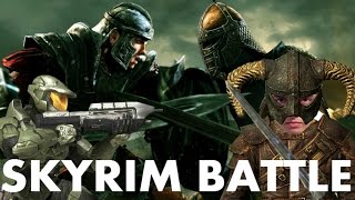 Gmod - SKYRIM BATTLE