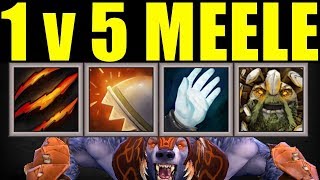 4x Passive Immortal Build Vs 5 Melee | Dota 2 Ability Draft
