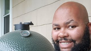 Sitting By The BGE Cooking Pork Belly - Live pt1