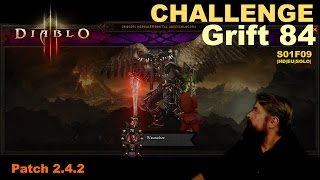 Diablo 3 |S01F09| Grift 84 | Solo | Hexendoktor | "Wautscher's D3 Challenge" [KW45|EU]