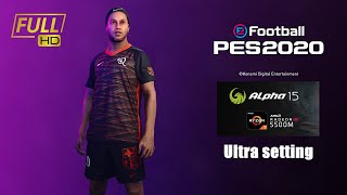 MSI ALPHA 15 RYZEN 7 3750H 7nm RX 5500M eFootball PES 2020 Ultra Setting