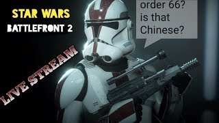 Star Wars Battlefront 2 livestream clone skins