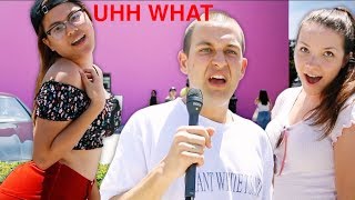 Interviewing Instabaddies at the Famous Pink Wall