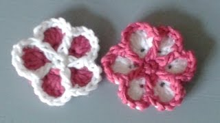 Bunte Blumen häkeln - Anleitung