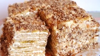 Готовим Вкусно. Торт из печенья и творога