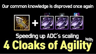 Korean New OP Build - Speeding up ADC’s scaling with 4 cloak of agility