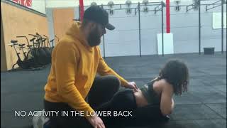 AEXEL Movement Breakdown: Belly Button Supported Thoracic Extensions