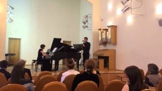 Alhambra for clarinet and piano by Georgy Portnov