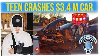 YouTube Star Crashes Dad’s Rare $3.4M Sports Car