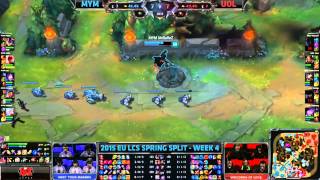 MYM vs UOL | LCS EU 2015 Spring Split | 8. nap 5. meccs