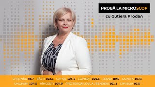 Tatiana Stradnic în emisiunea „Probă la micro… SCOP ”.