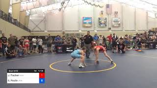 48 Kg Quarterfinal Joey Fischer Young Guns Vs Stevo Poulin Journeyman Wrestling Club