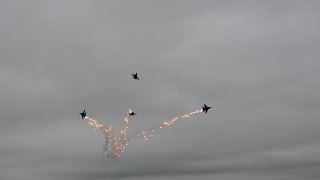 100-летие Оршанского авиационного полка. 12.06.14. Бутурлиновка. Выступление "Русских витязей"