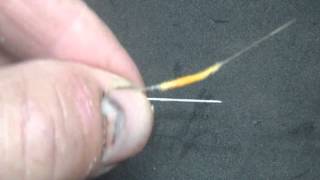 Duck's Extended Body Fly Tying Lesson 1. Making the fly body