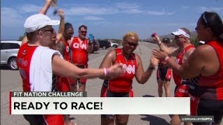 Sanjay Gupta MD: Fit Nation triathletes ready to race!