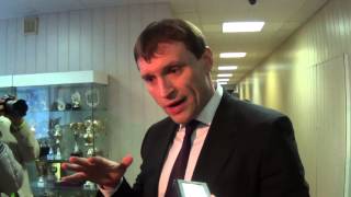 Сергей Пахомов первый брифинг