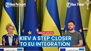 Zelenskiy: Ukraine a step closer to member European Union member integration