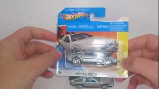 Hot Wheels review - Back To The future - Time machine - Delorean