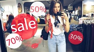 ШОППИНГ ВЛОГ #3 СКИДКИ ! РАСПРОДАЖА! SALE ! 50% ! 70% OFF !